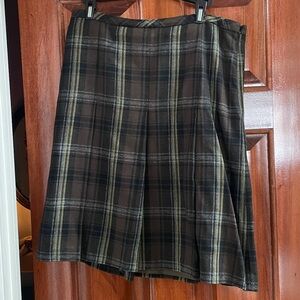 Vintage Ann Taylor LOFT Plaid Skirt